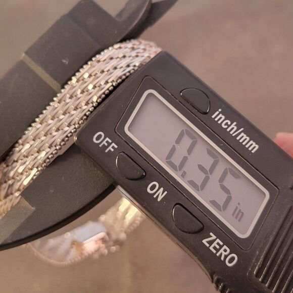 Milor Italy Sterling Silver Riccio Woven Link Bracelet - Picture 8 of 8